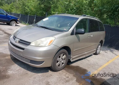 2005 Toyota Sienna Le from USA, damaged, VIN 5TDZA23C55S325236